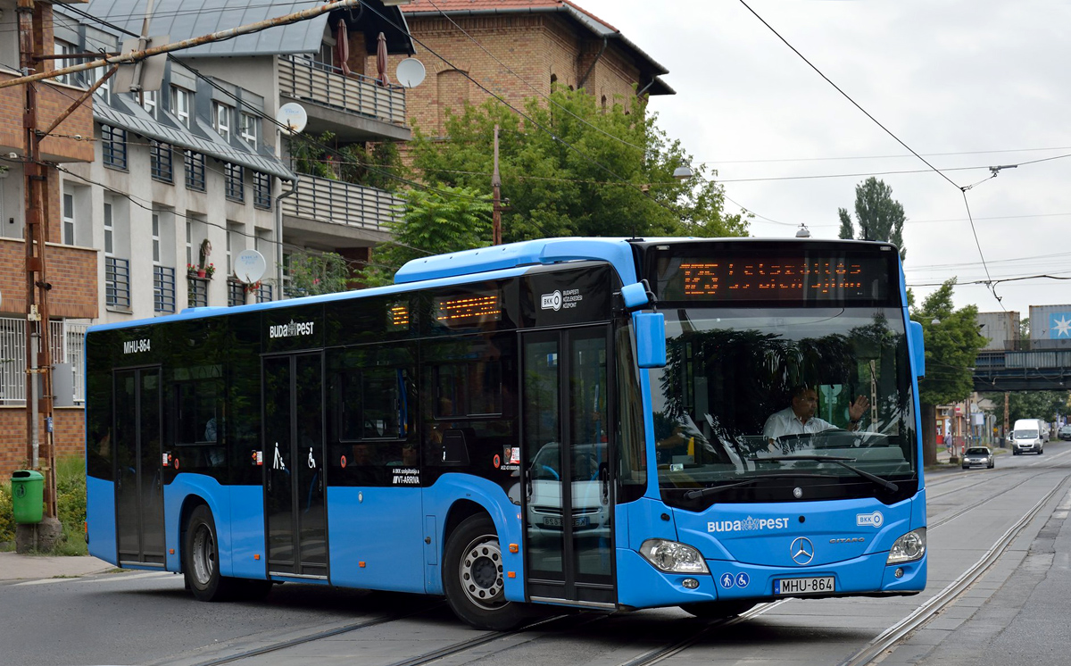 Budapest, Mercedes-Benz Citaro C2 # MHU-864