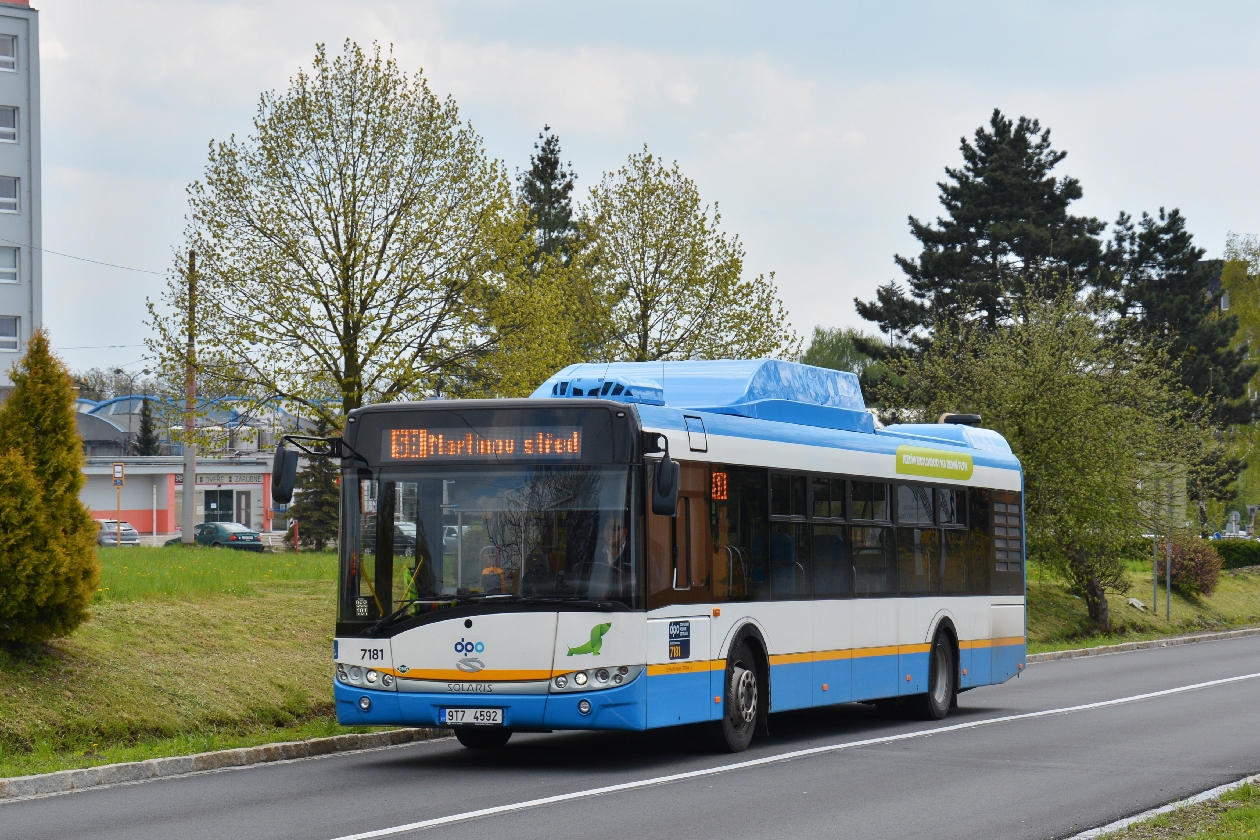 Ostrava, Solaris Urbino III 12 CNG nr. 7181