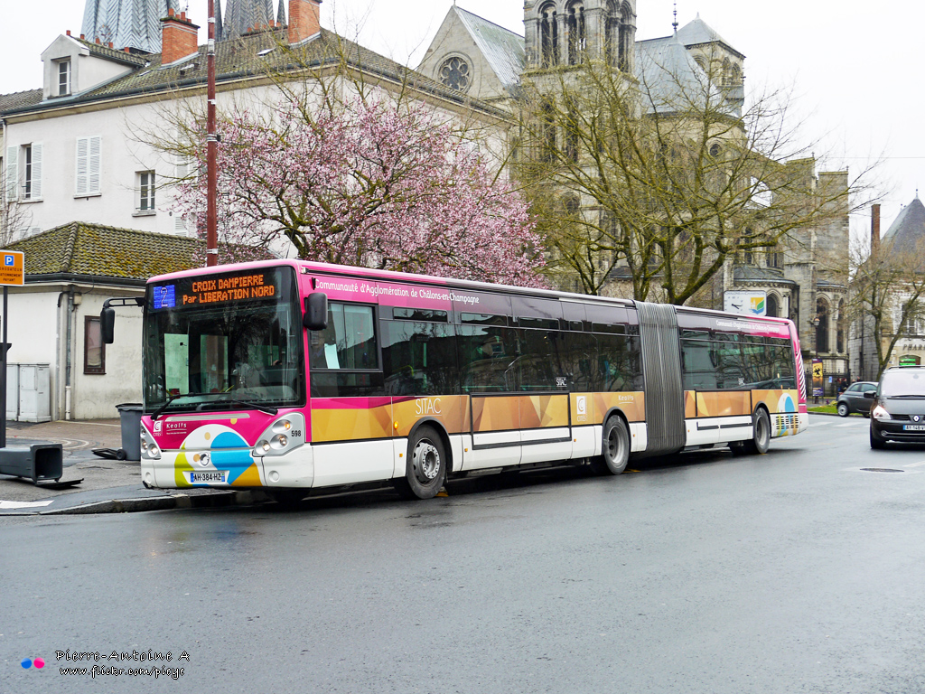 Châlons-en-Champagne, Irisbus Citelis 18M № 598