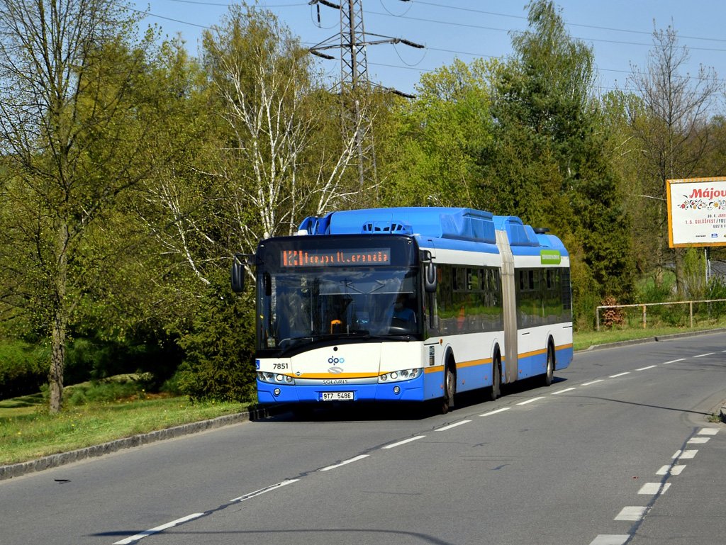 Ostrava, Solaris Urbino III 18 CNG No. 7851