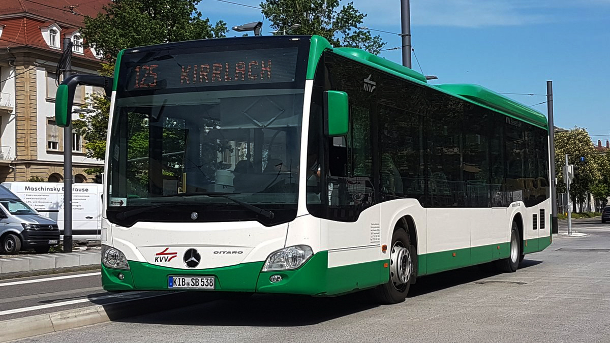 Karlsruhe, Mercedes-Benz Citaro C2 LE Ü № KIB-SB 538