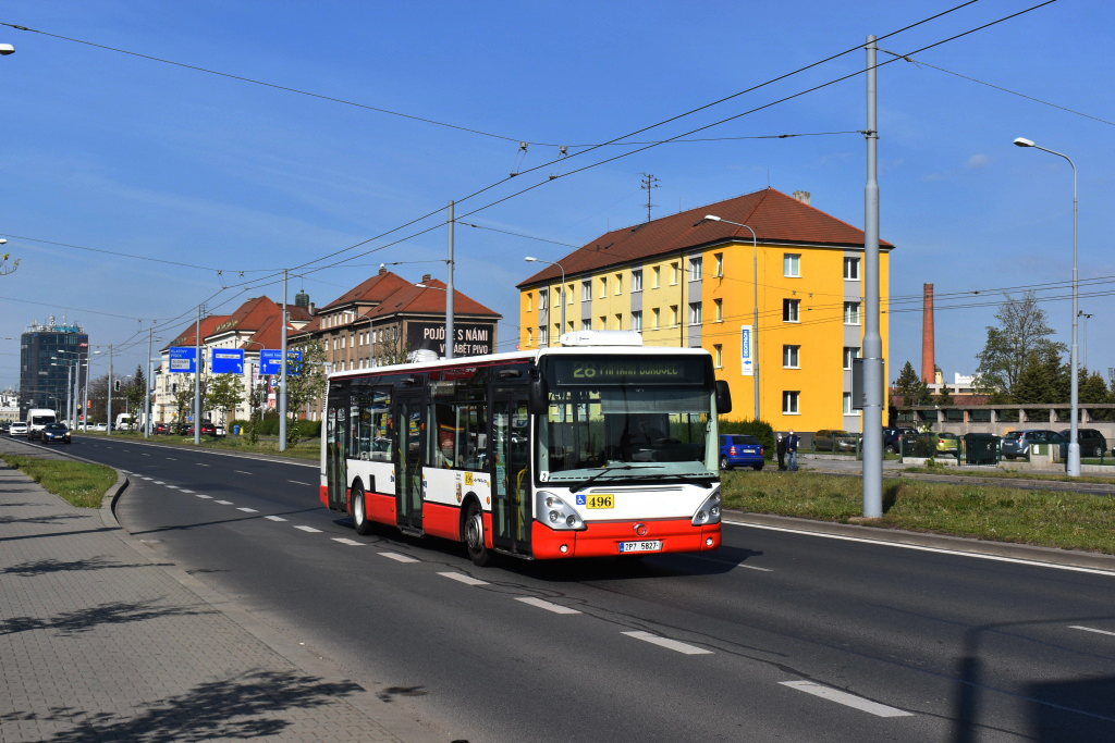 Pilsen, Irisbus Citelis 12M nr. 496