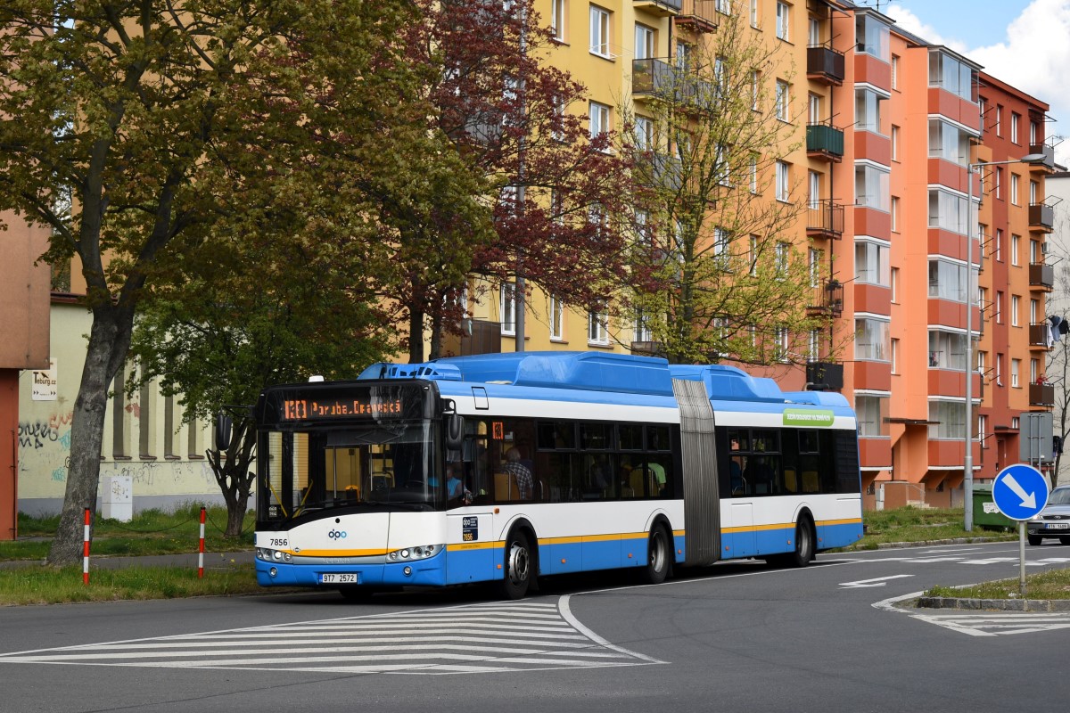 Ostrava, Solaris Urbino III 18 CNG № 7856