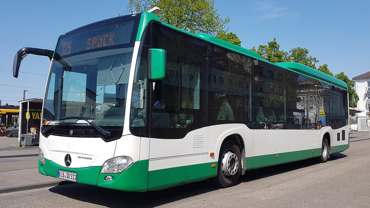 Karlsruhe, Mercedes-Benz Citaro C2 LE Ü # KIB-SB 511