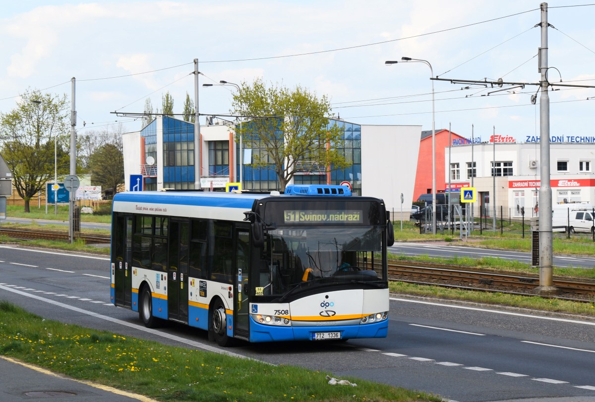 Ostrava, Solaris Urbino III 10 № 7508