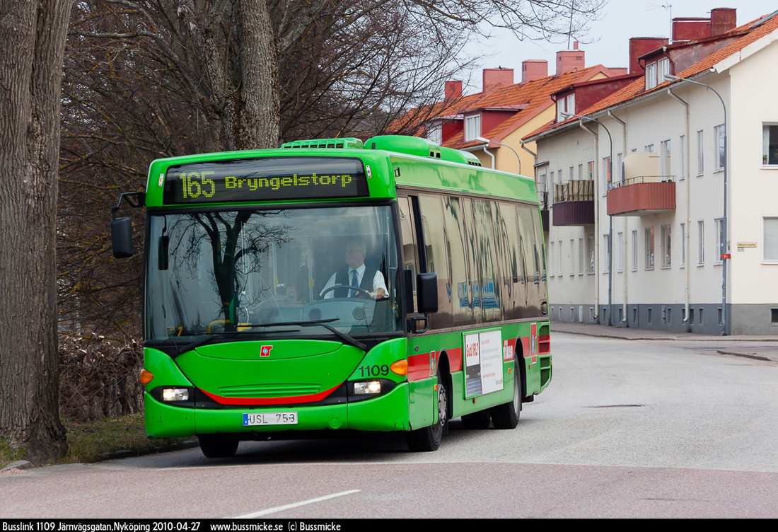 Nyköping, Scania OmniLink CL94UB 4X2LB # 1109