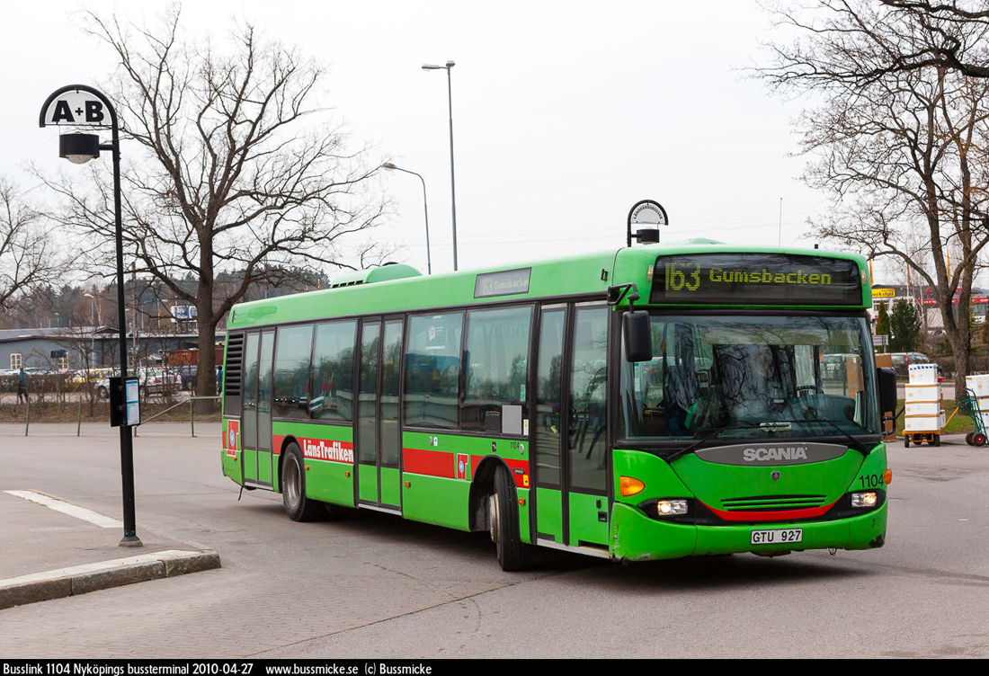 Nyköping, Scania OmniCity CN94UB 4X2EB # 1104