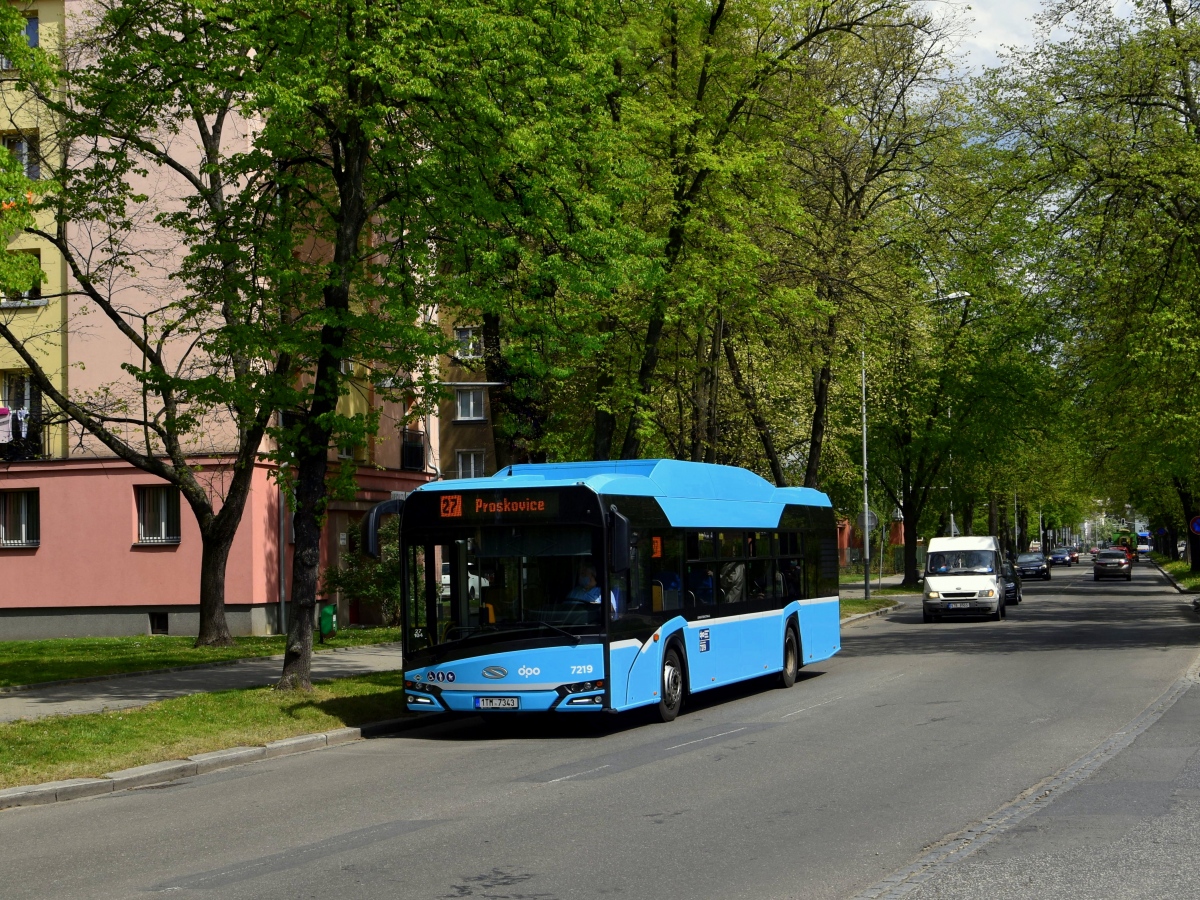 Ostrava, Solaris Urbino IV 12 CNG # 7219