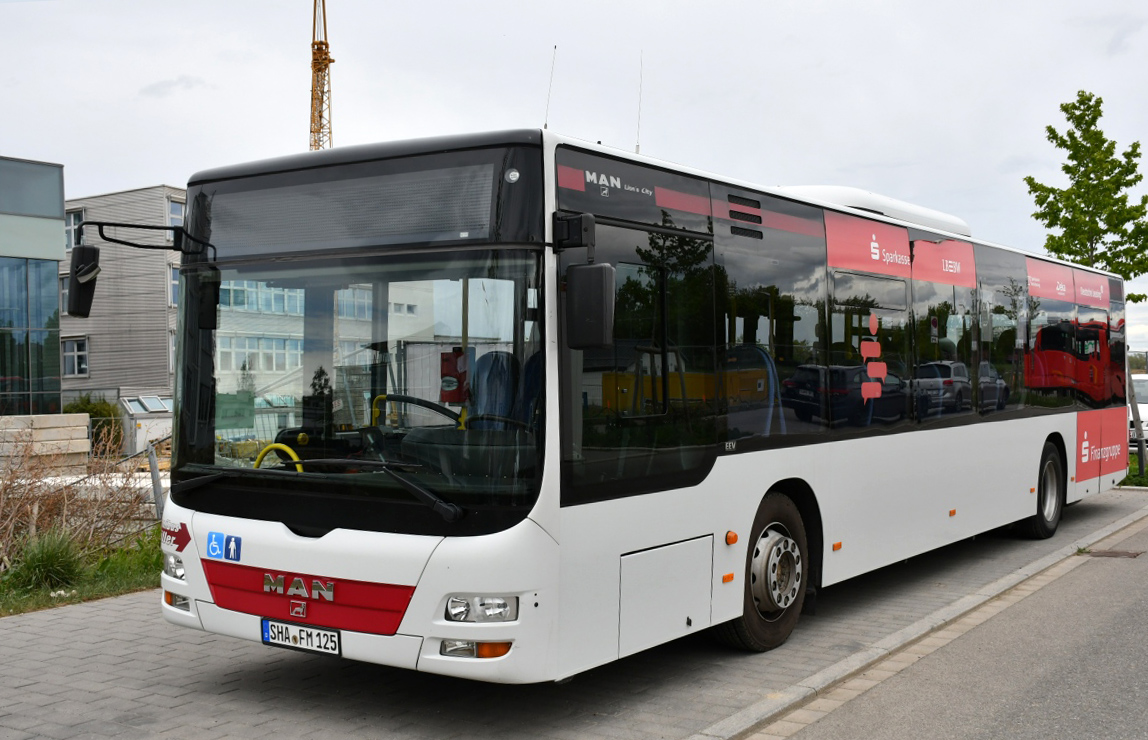 Schwäbisch Hall, MAN A20 Lion's City Ü NÜ323 # 125