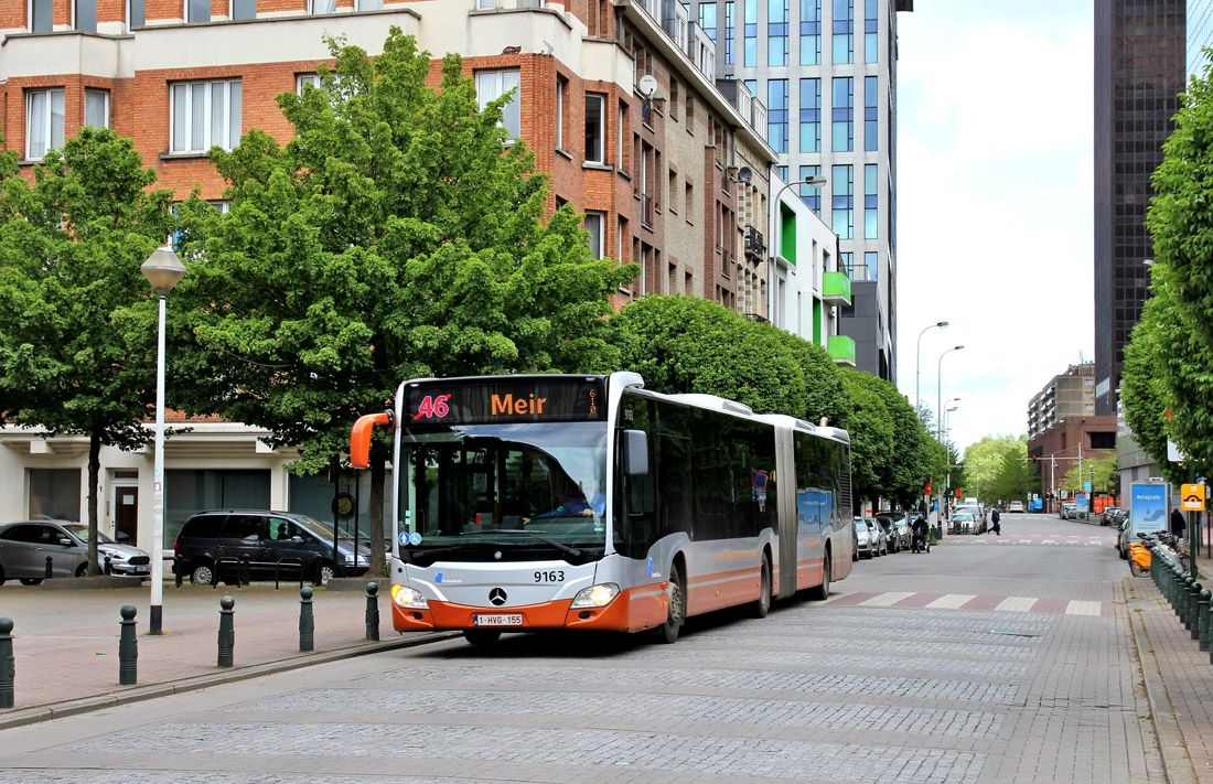 Brussels, Mercedes-Benz Citaro C2 G No. 9163