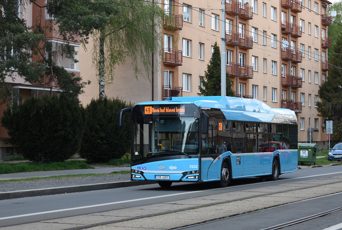 Ostrava, Solaris Urbino IV 12 CNG # 7222