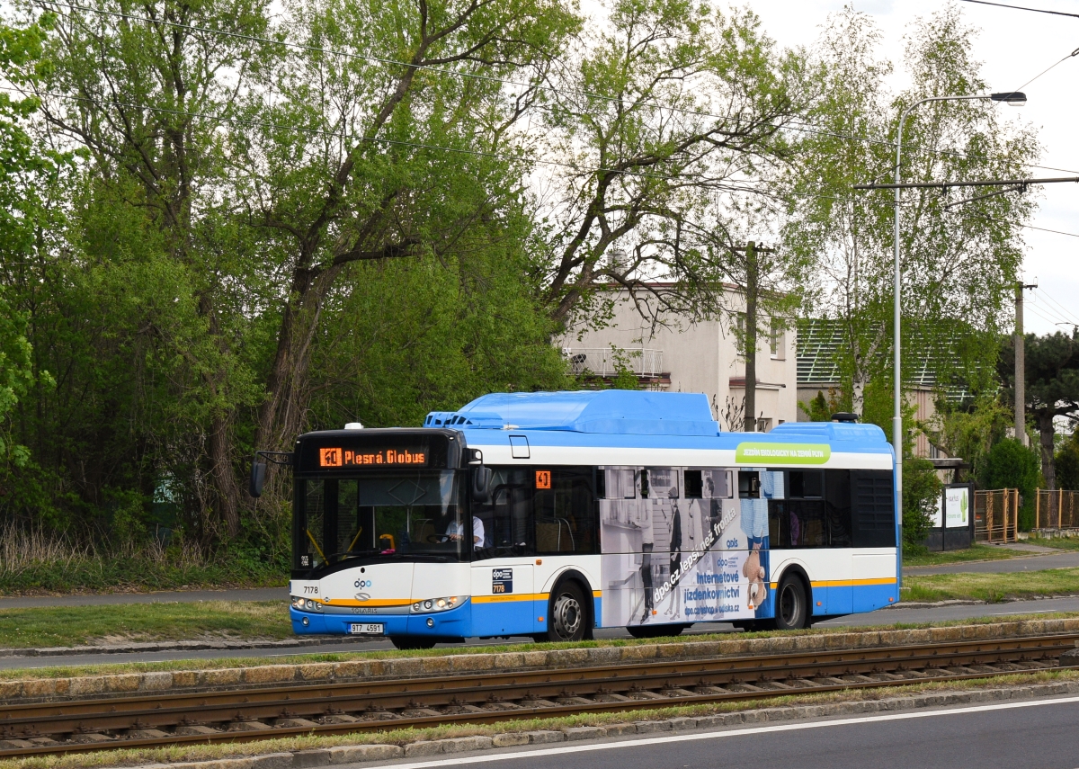 Ostrava, Solaris Urbino III 12 CNG # 7178