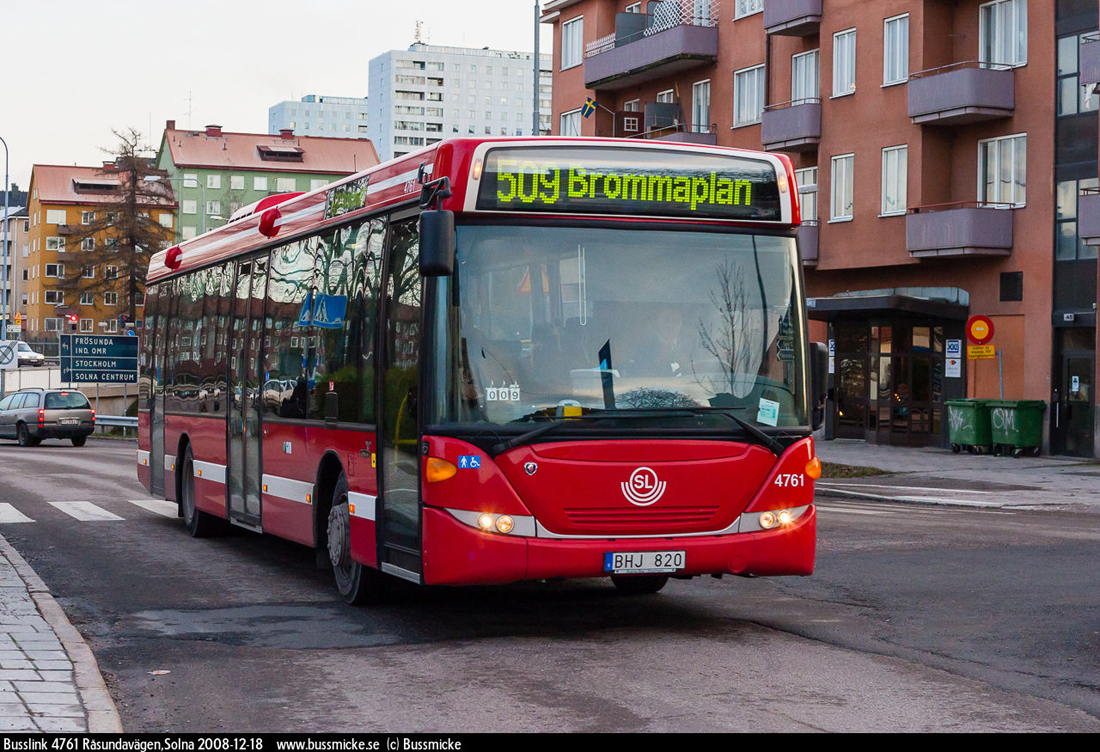 Stockholm, Scania OmniLink CK270UB 4x2LB №: 4761