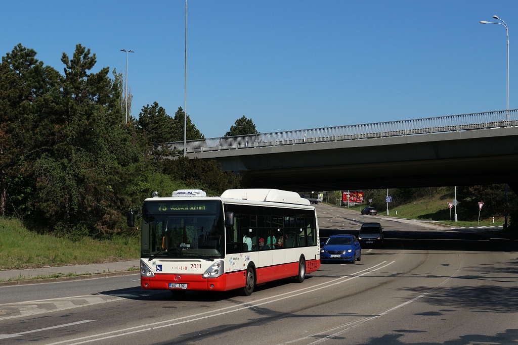 Brno, Irisbus Citelis 12M CNG № 7011