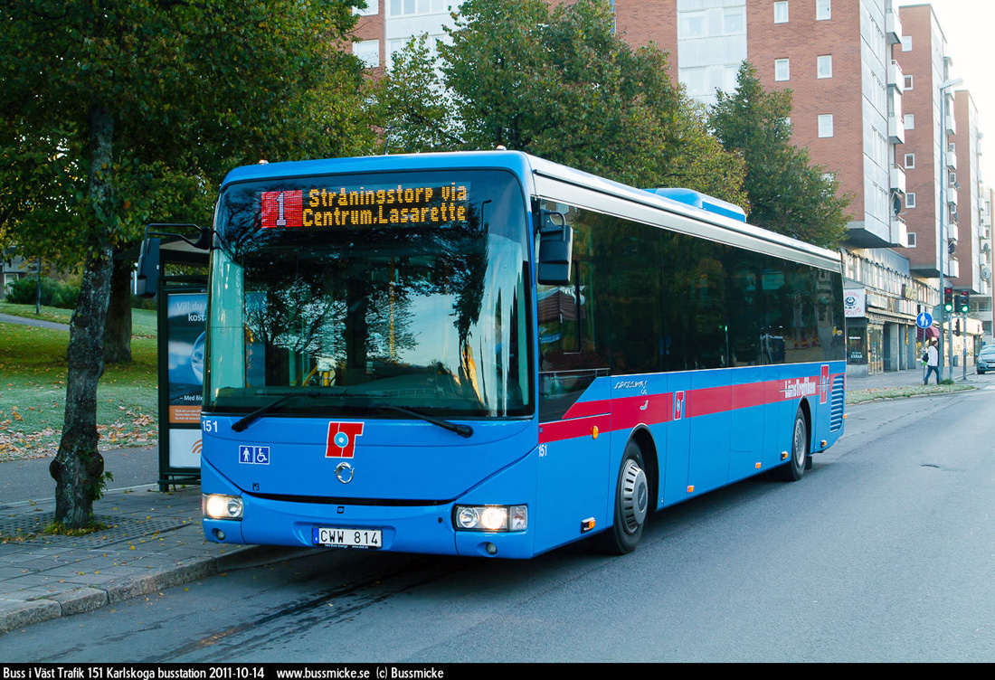 Gothenburg, Irisbus Crossway LE 12M # 151
