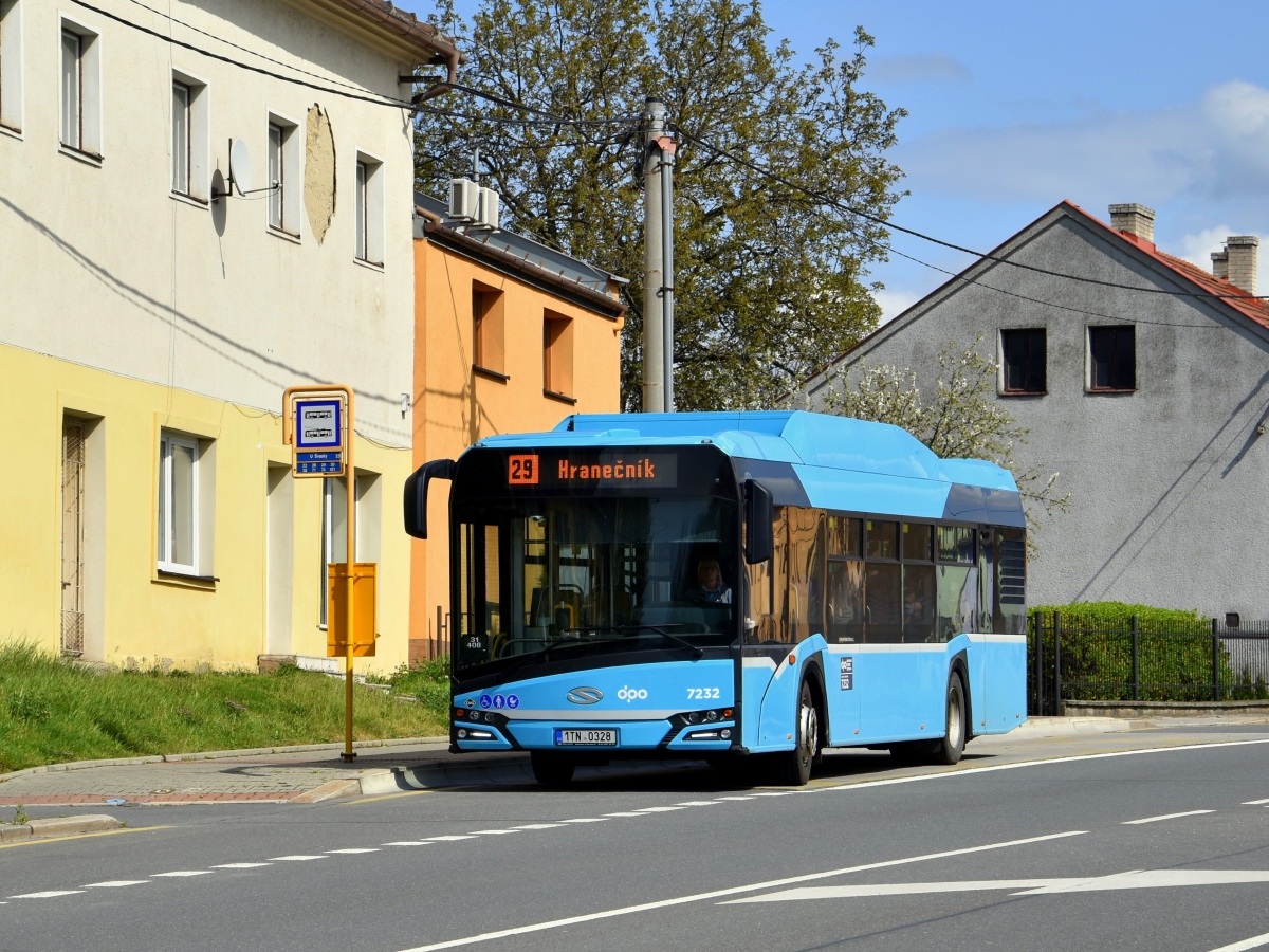 Ostrava, Solaris Urbino IV 12 CNG # 7232