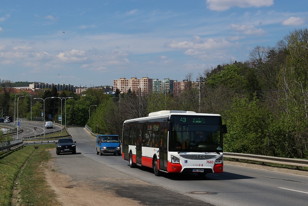 Брно, IVECO Urbanway 12M № 7683