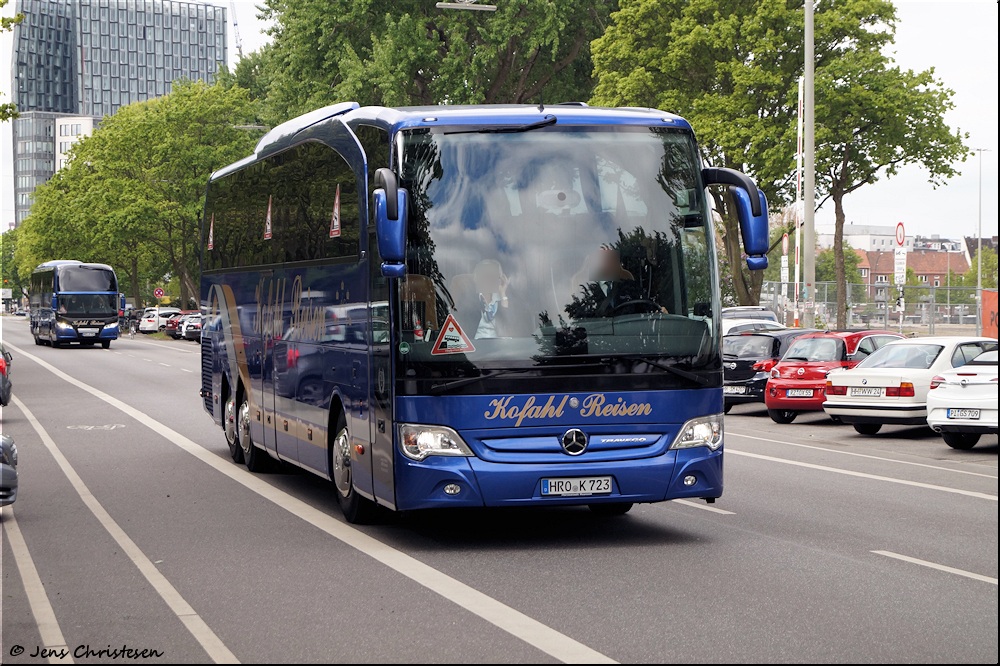 Rostock, Mercedes-Benz O580 Travego I 16RHD M # HRO-K 723