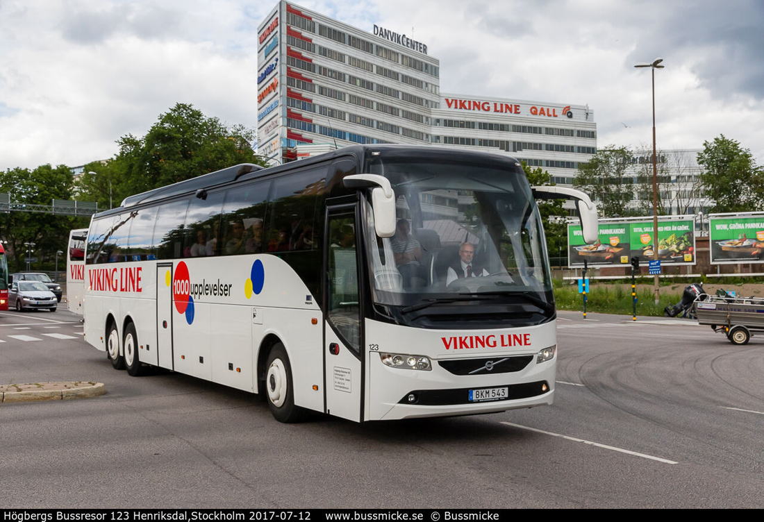 Uppsala, Volvo 9700H UG № 123