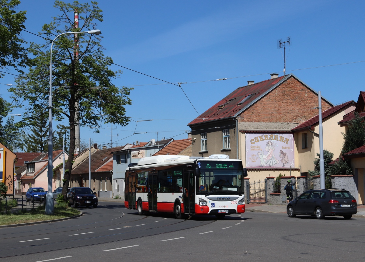 Brno, IVECO Urbanway 12M CNG № 7077