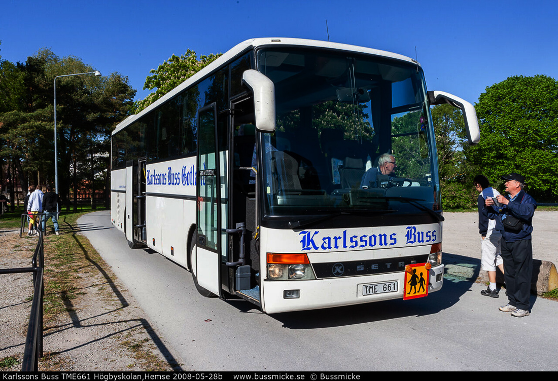 Visby, Setra S315GT-HD # TME 661