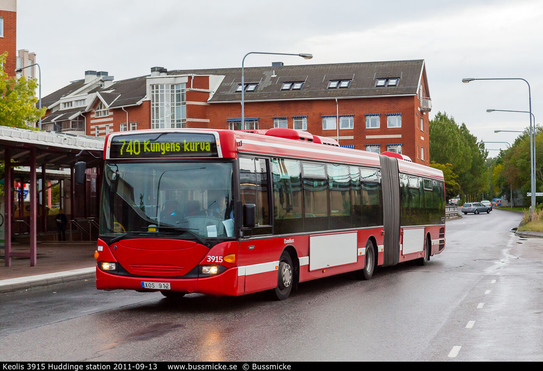 Stockholm, Scania OmniLink CL94UA 6x2/2LB # 3915