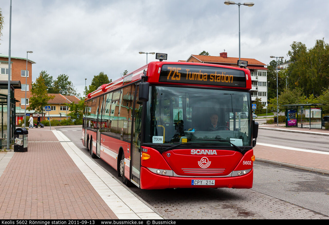 Stockholm, Scania OmniLink CK270UB 6x2*4LB # 5602