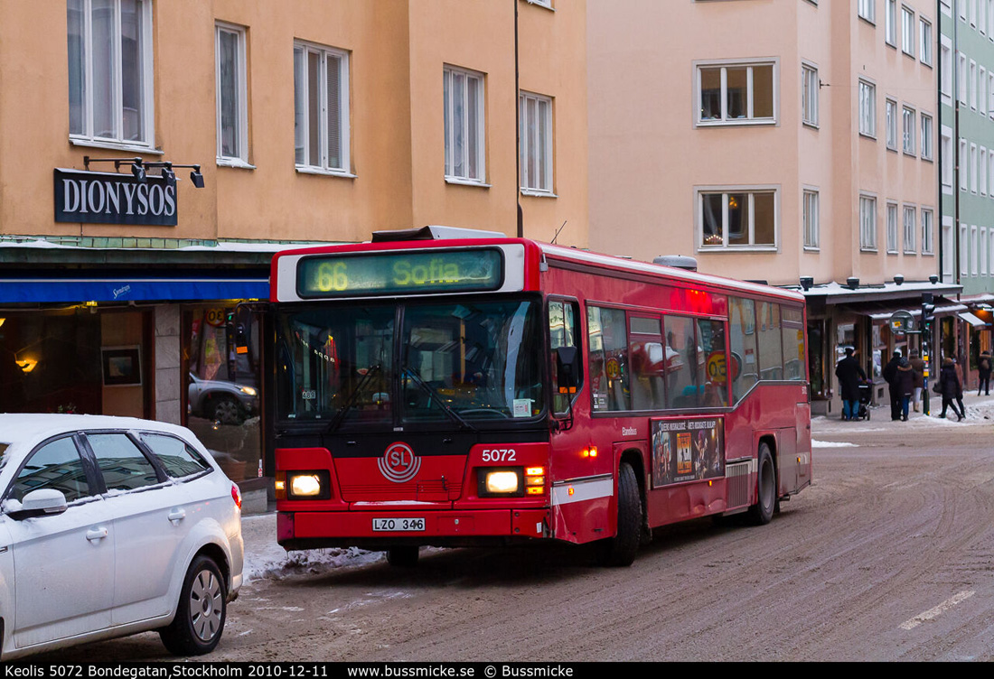 Stockholm, Scania MaxCi # 5072