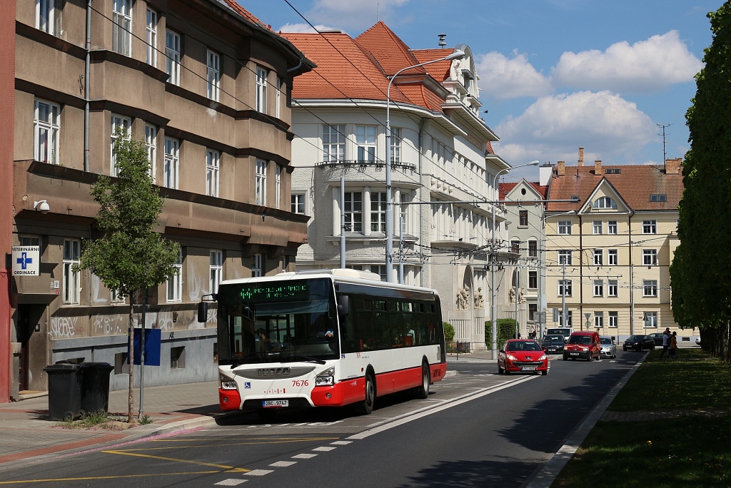 Brno, IVECO Urbanway 12M № 7676