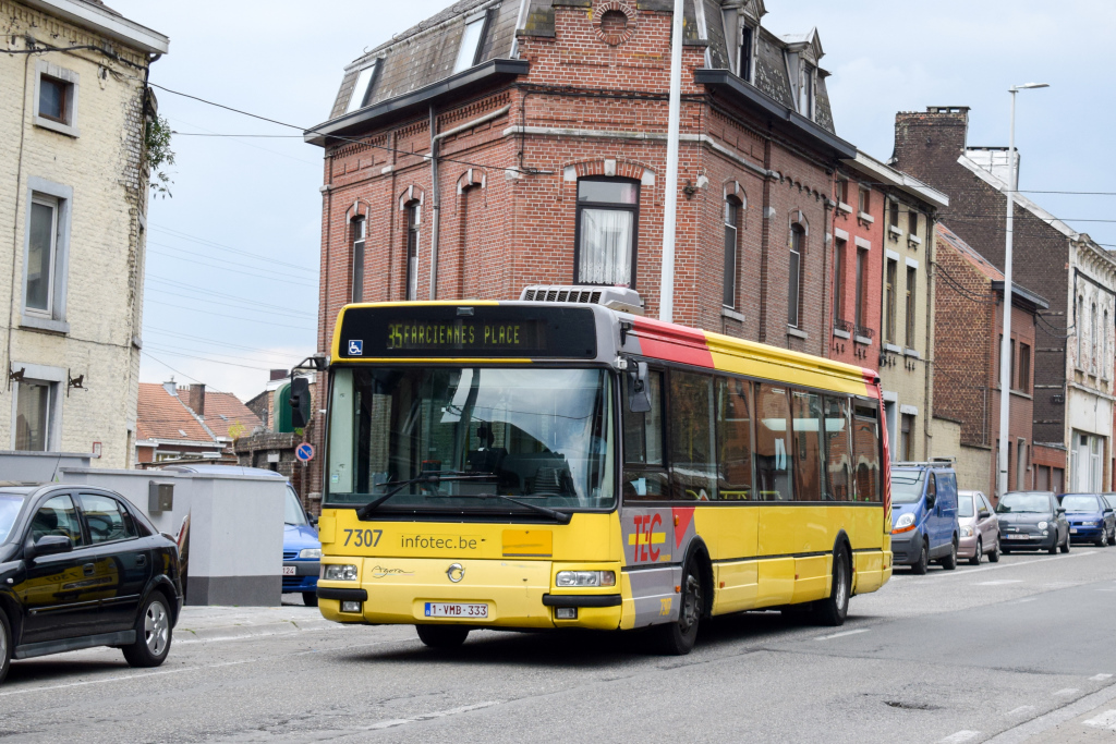Charleroi, Irisbus Agora S Nr. 7307