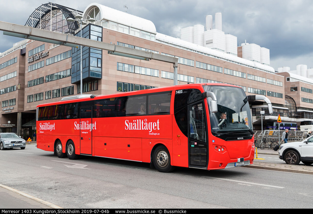 Stockholm, Scania OmniExpress 340 # 1403
