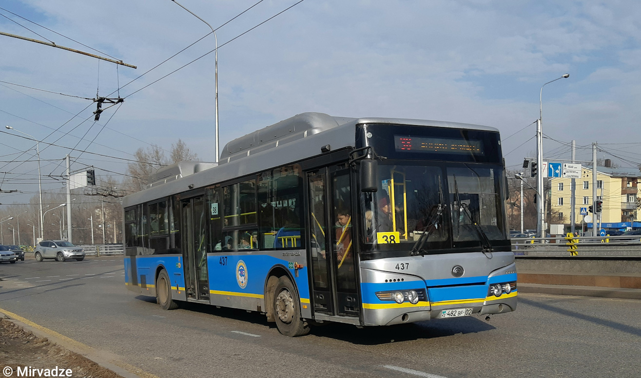 Almaty, Yutong-Kazakhstan ZK6118HGA # 437