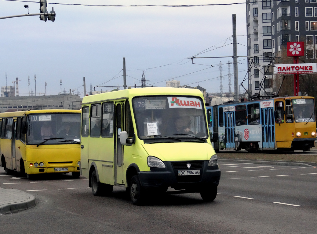 Lviv, БАЗ-22154 "Дельфин" č. ВС 2586 АС