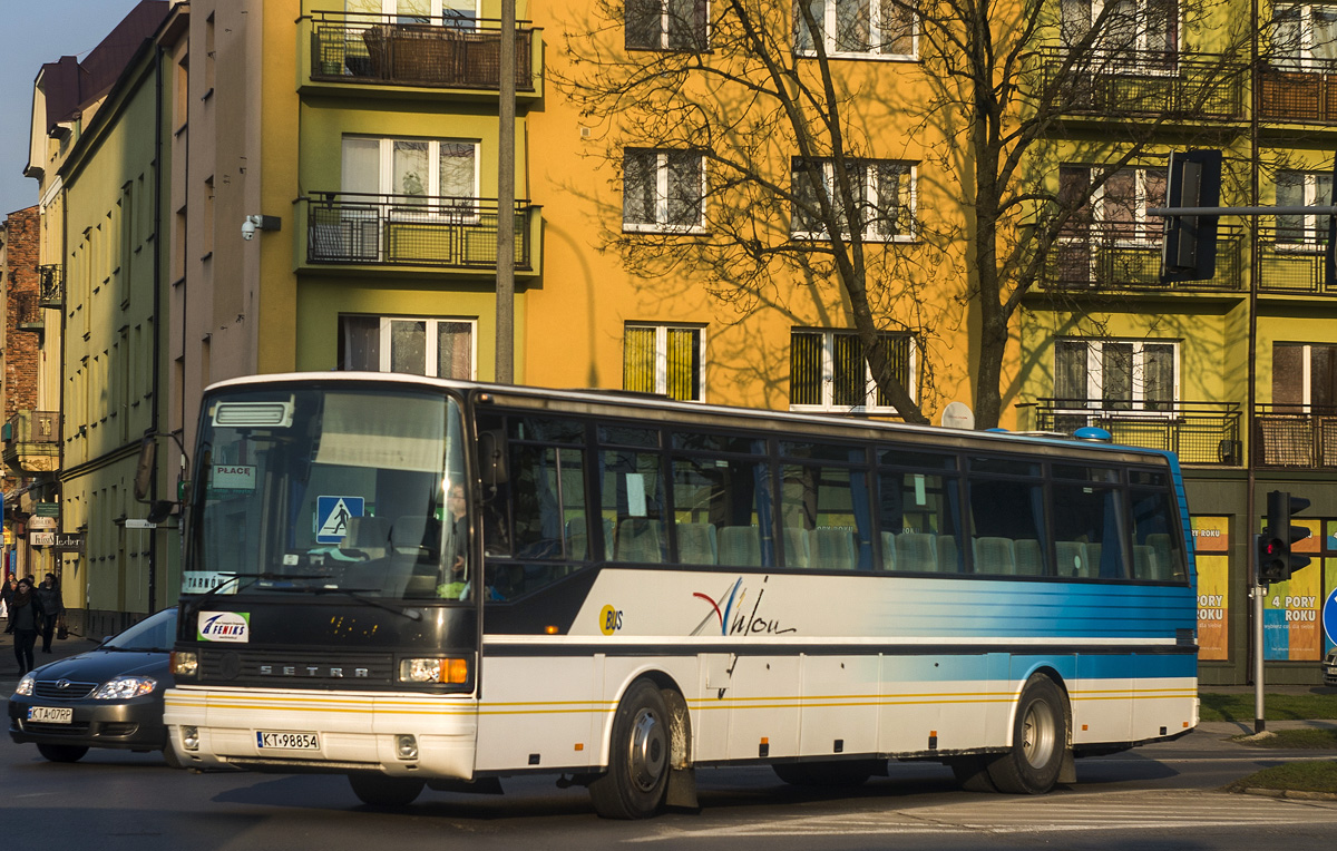 Tarnów, Setra S215UL (France) # KT 98854