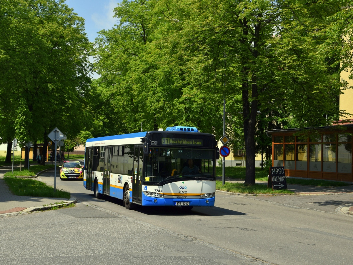 Ostrava, Solaris Urbino III 12 No. 7784
