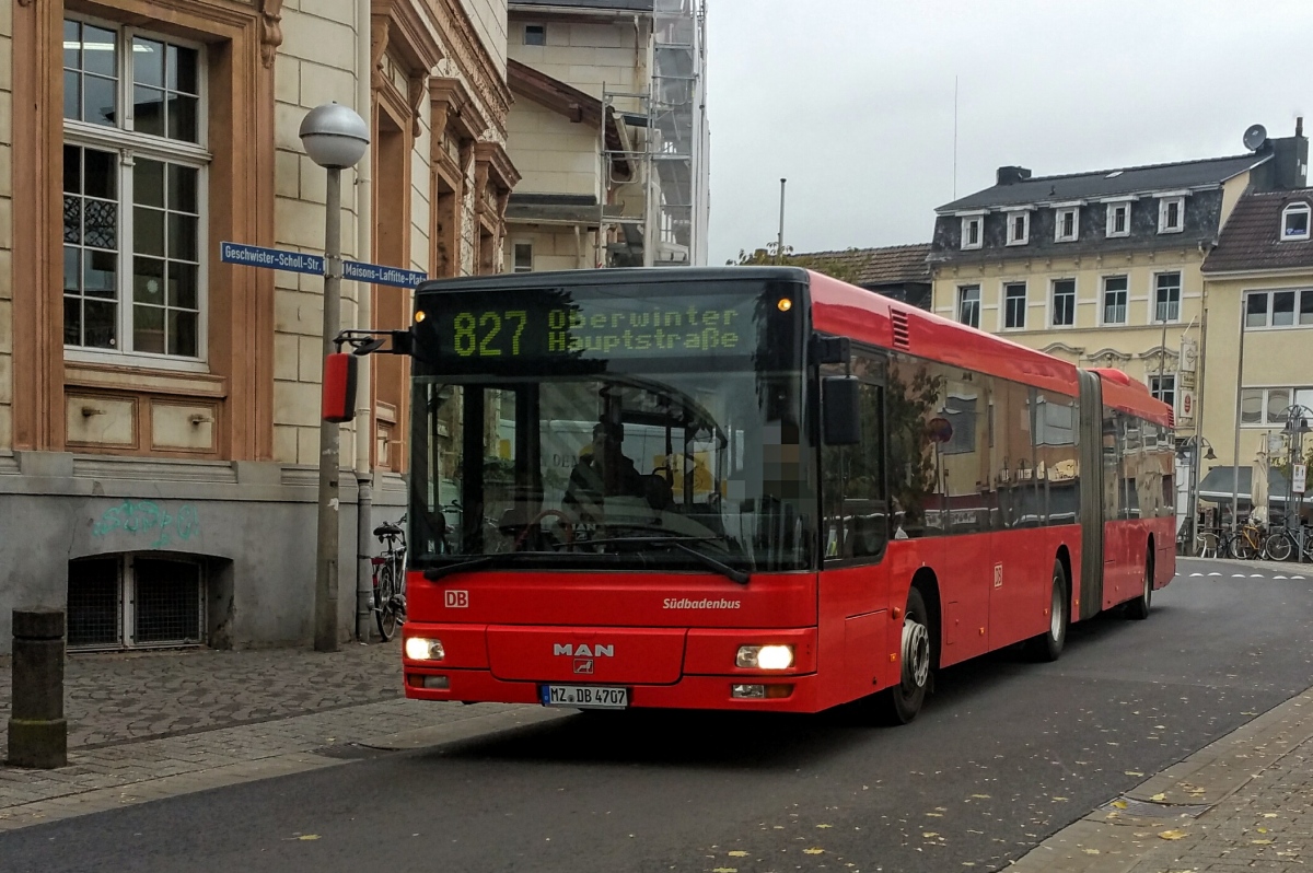 Mainz, MAN A23 NG363 # MZ-DB 4707