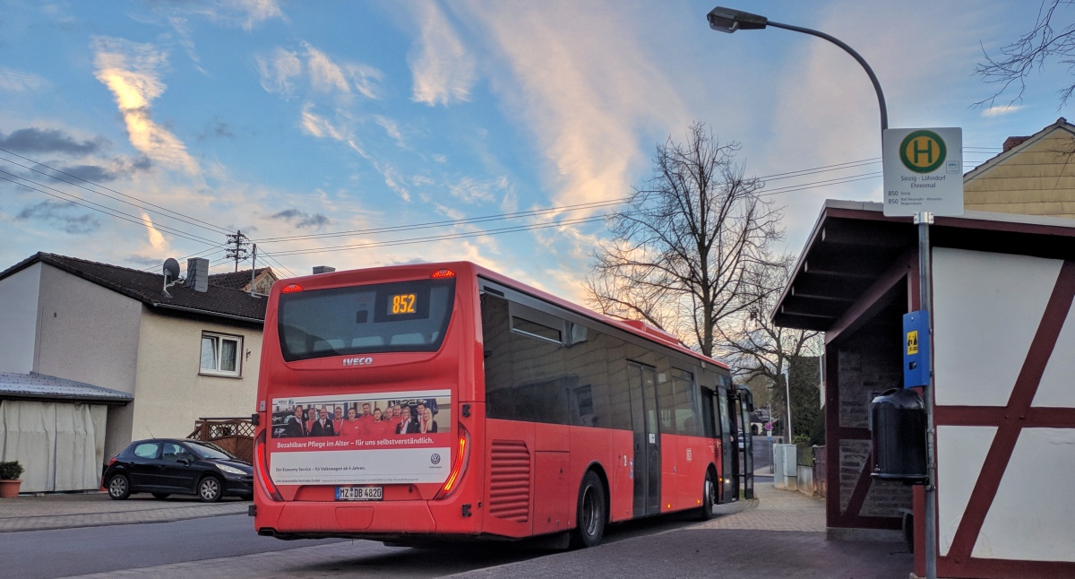 Bad Neuenahr-Ahrweiler, IVECO Crossway LE Line 12M Nr. MZ-DB 4820