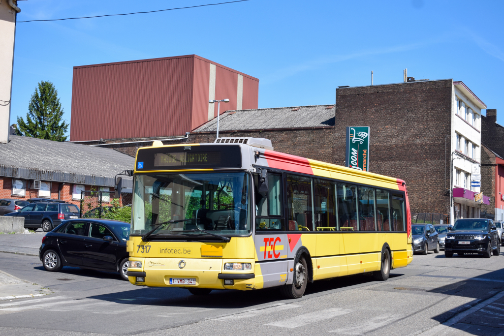 Charleroi, Irisbus Agora S Nr. 7317
