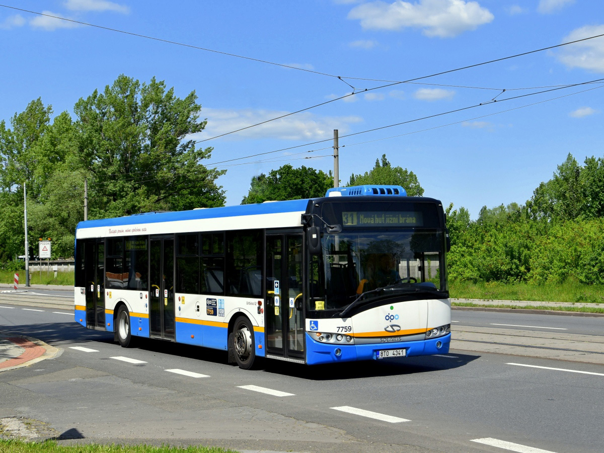 Ostrava, Solaris Urbino III 12 No. 7759