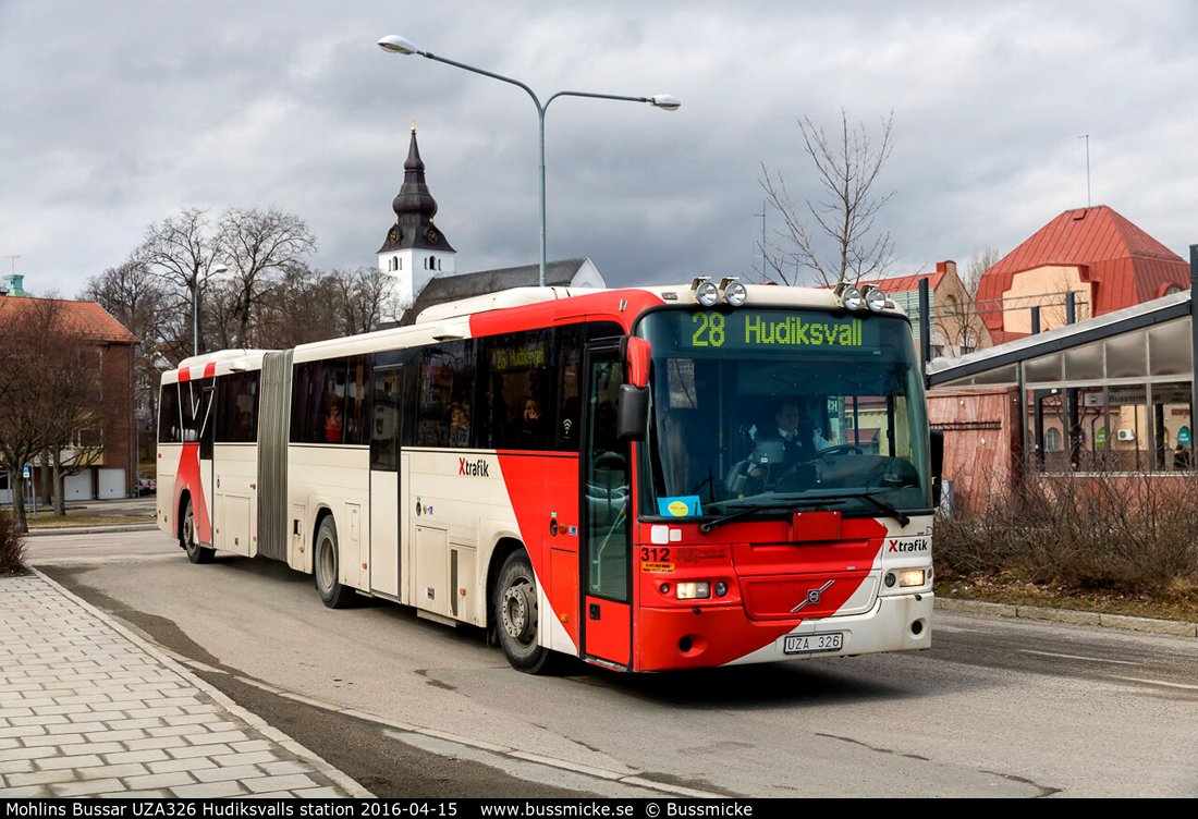 Gävle, Volvo 8500LEA # UZA 326