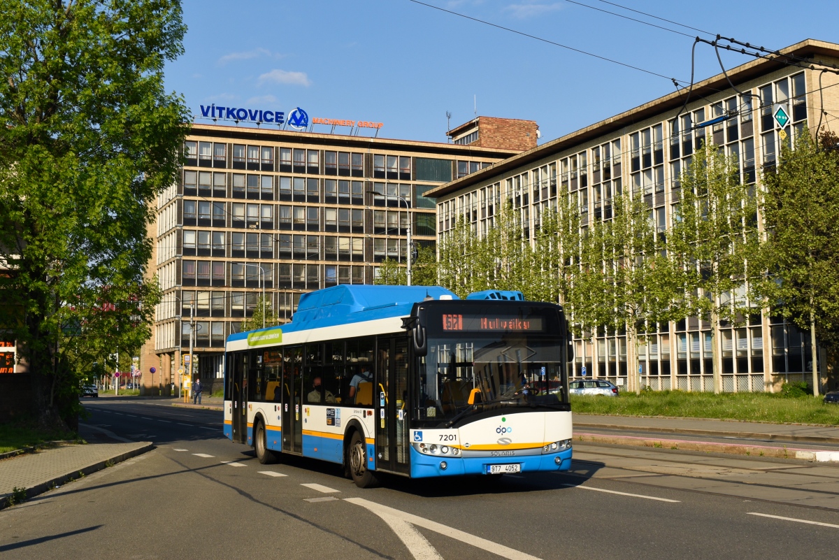 Ostrava, Solaris Urbino III 12 CNG № 7201