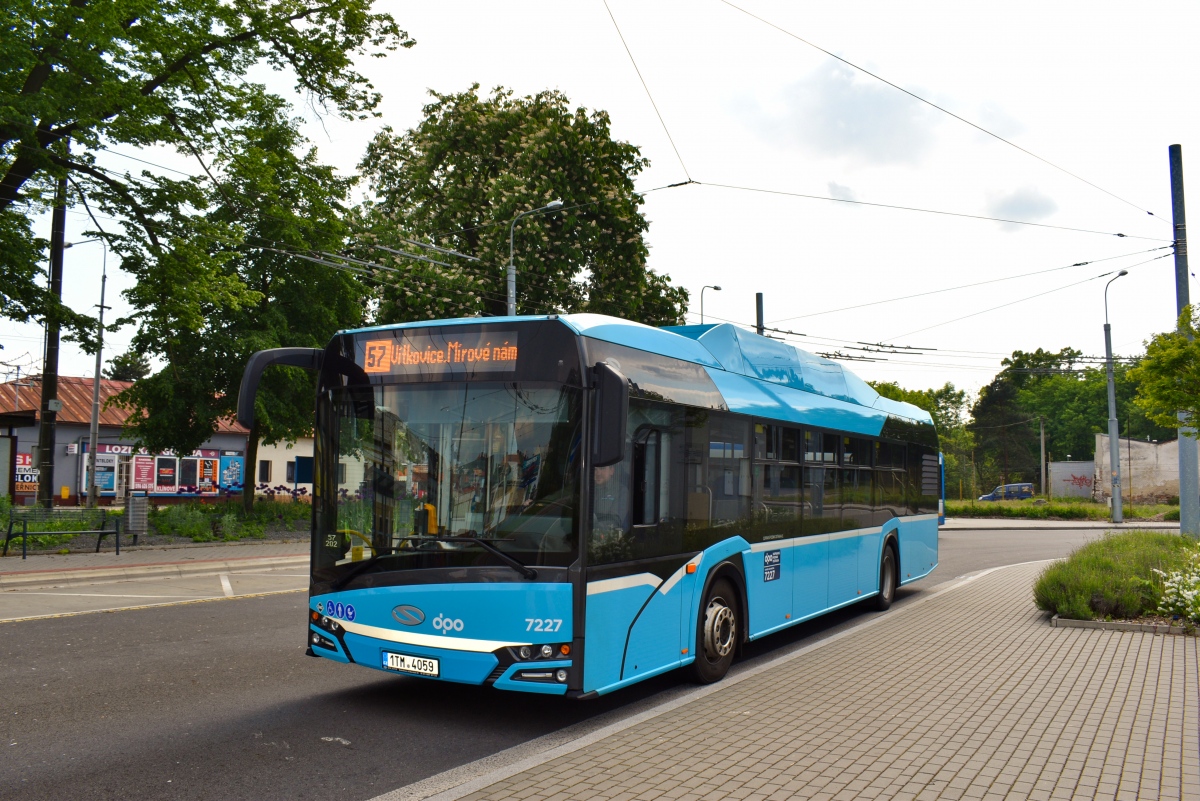 Ostrava, Solaris Urbino IV 12 CNG č. 7227