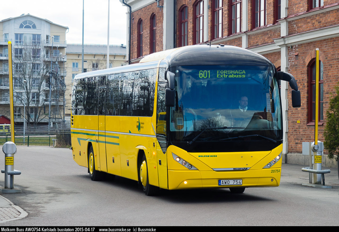 Karlstad, Neoplan N3516Ü Trendliner # AWO 754