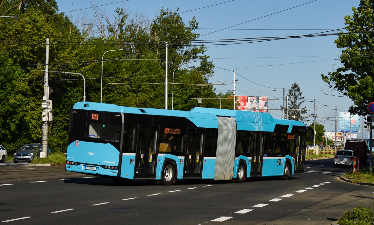 Ostrava, Solaris Urbino IV 18 CNG nr. 7867