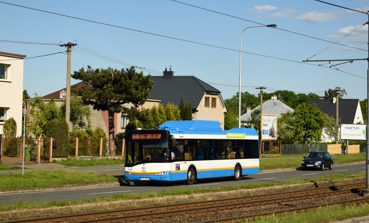 Ostrava, Solaris Urbino III 12 CNG No. 7180