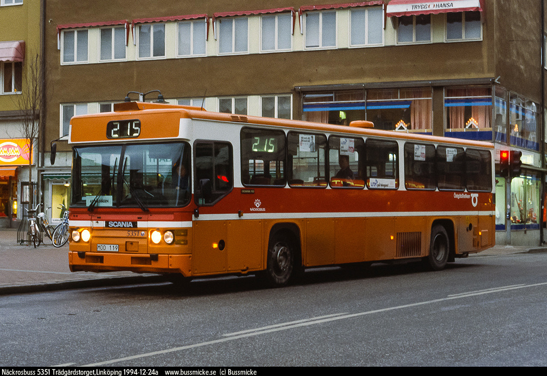 Linköping, Scania CN112CL # 5351