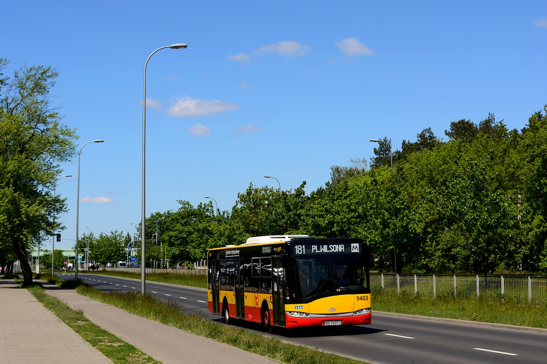 Warsaw, Solaris Urbino III 12 Hybrid # 9403