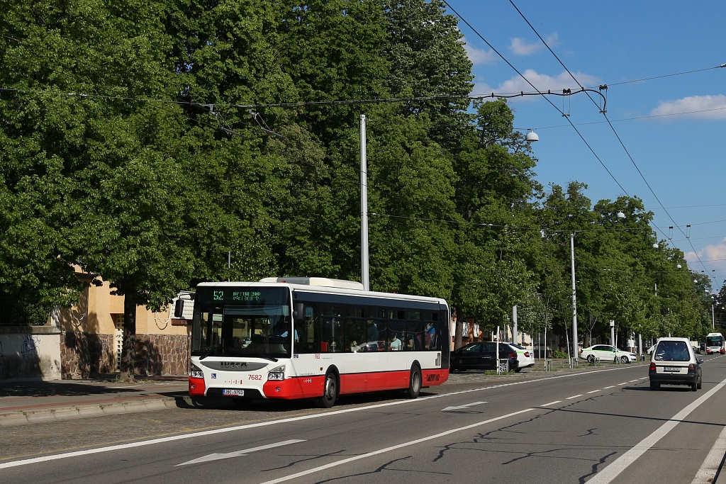 Брно, IVECO Urbanway 12M № 7682