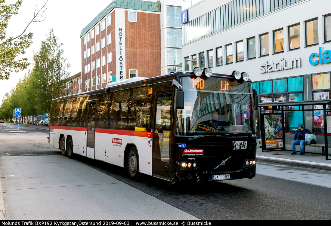 Östersund, Volvo 8700LE # BXP 192