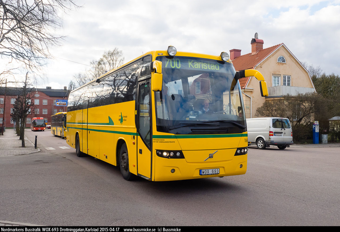 Karlstad, Volvo 9700H # WOX 693